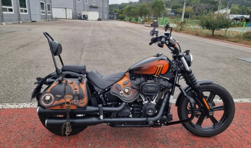 Harley-Davidson Street Bob 114 из Южной Кореи — фото 1 из 4